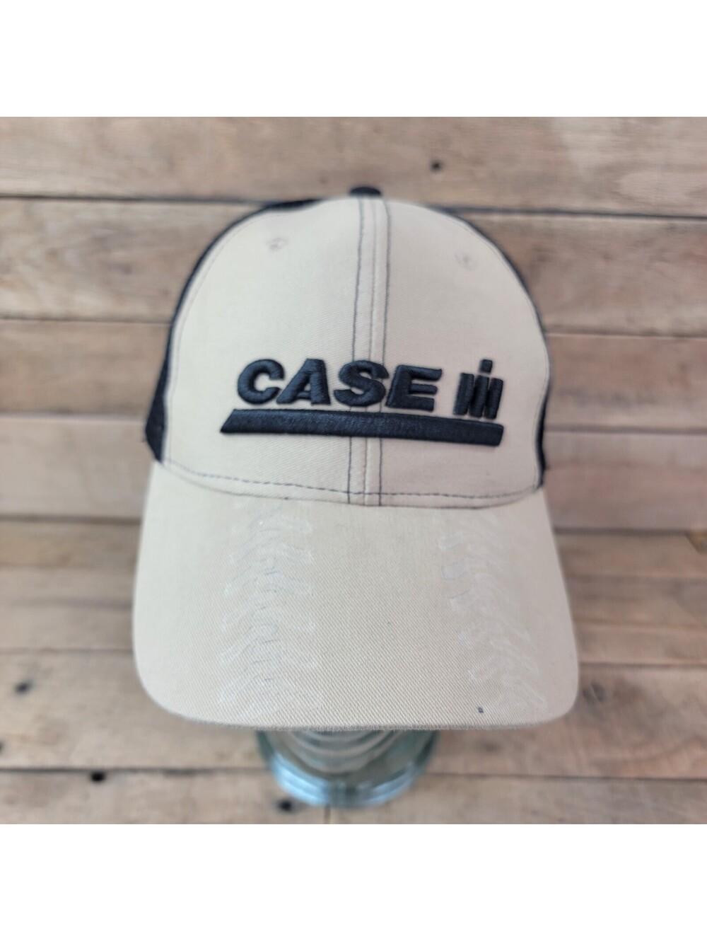 Case IH Tractor Trucker Hat Cary Francis Company Mesh Snapback Cap